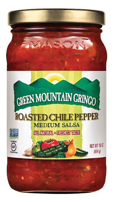Green Mountain Gringo Roasted Chile Pepper Salsa 16 oz. - High-quality Gluten Free by Green Mountain Gringo at 