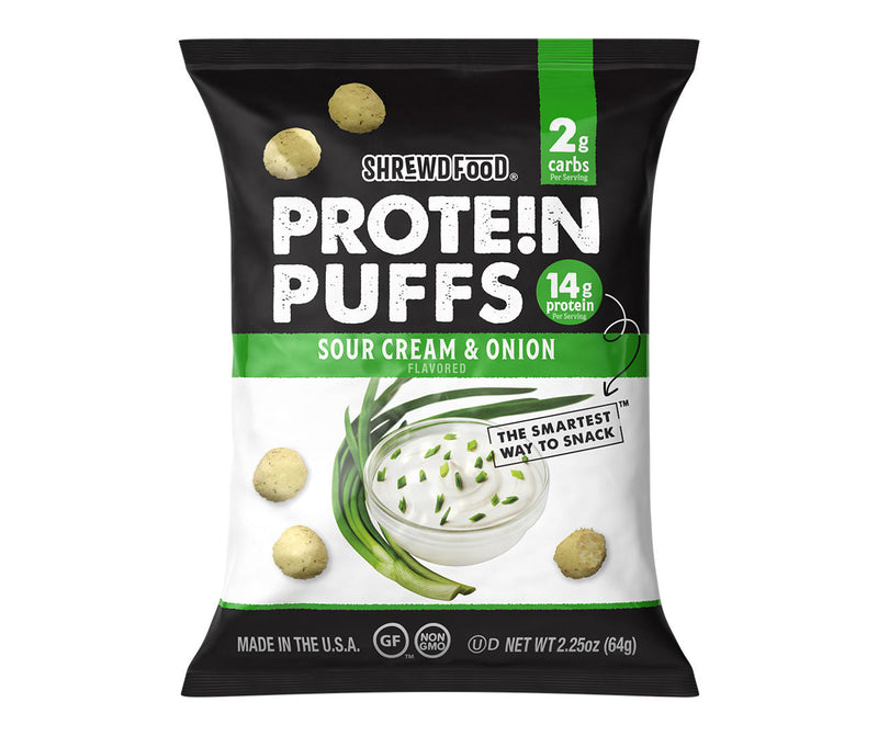 Shrewd Food Savory Protein Puffs, 2.25oz