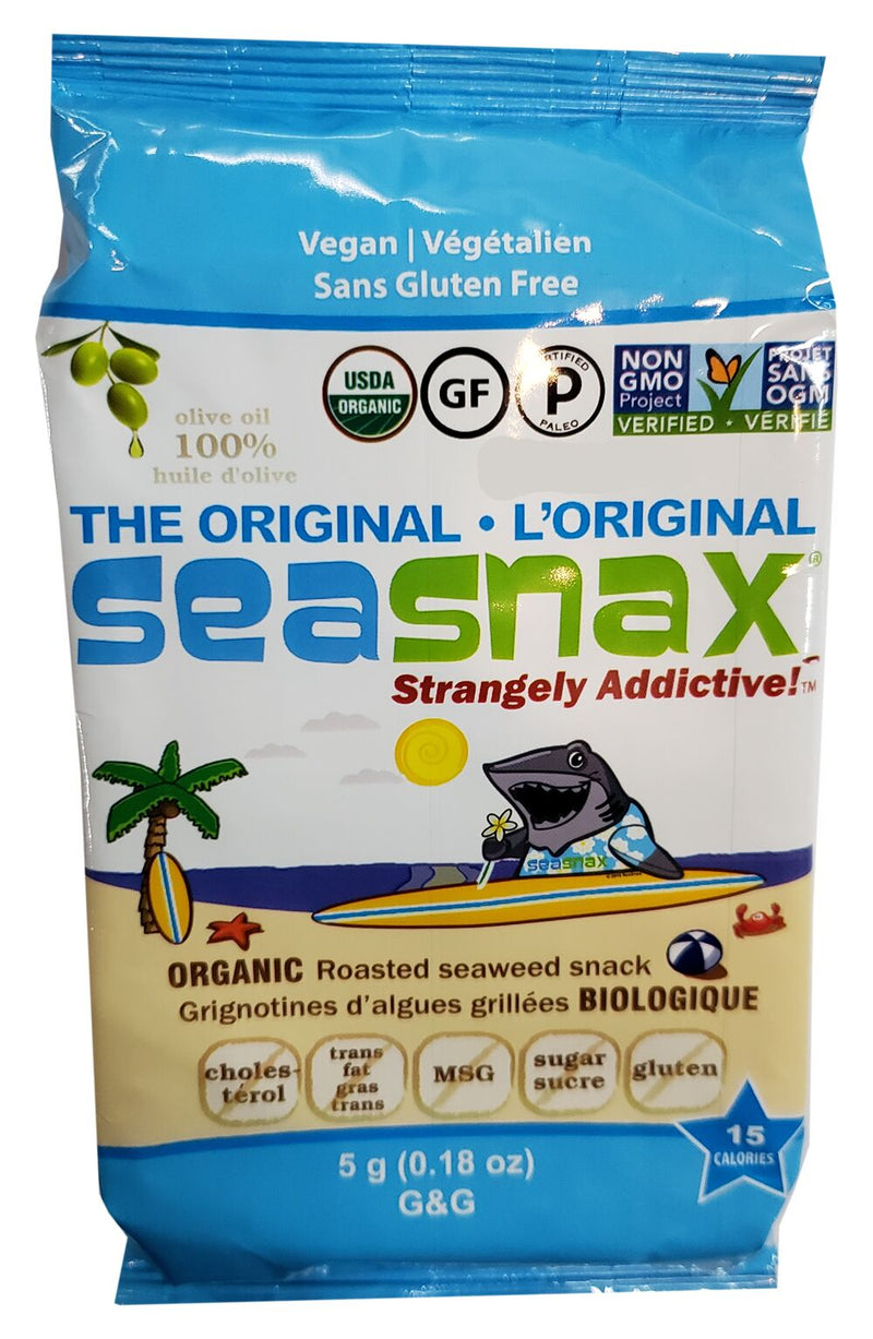 SeaSnax Grab & Go Seaweed Snacks