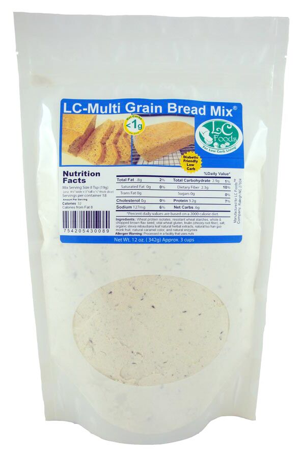 LC Foods Multi Grain Bread Mix 12 oz. - High-quality Baking Products by LC Foods at 