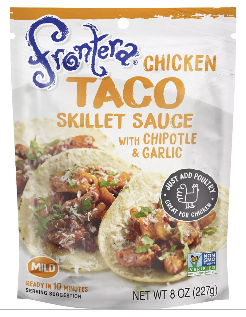 Frontera Taco Skillet Sauce for Chicken 8 oz. - High-quality Gluten Free by Frontera at 