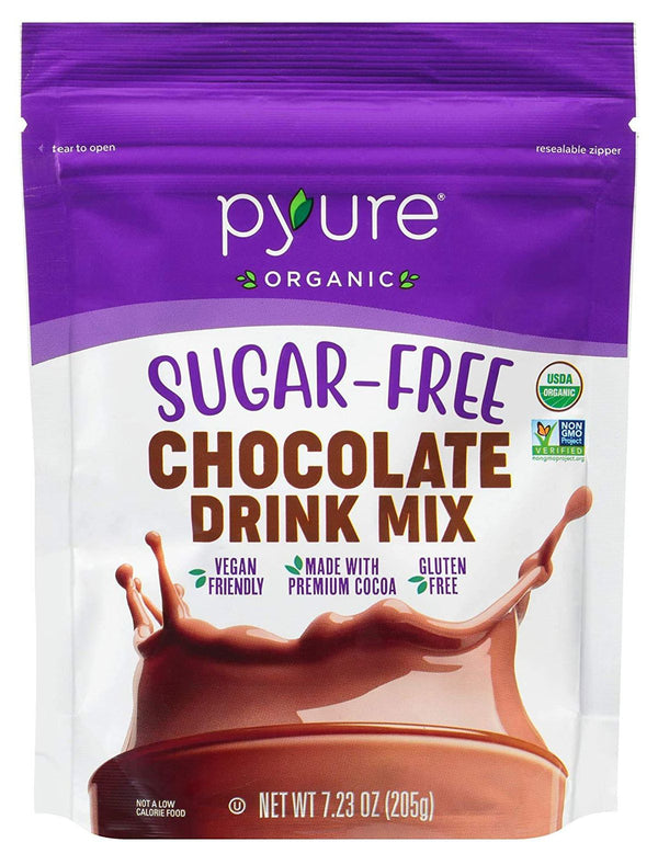 Pyure Sugar Free Chocolate Drink Mix 7.23 oz - High-quality Gluten Free by Pyure at 