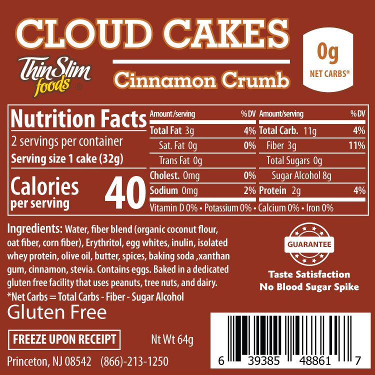 #Flavor_Cinnamon Crumb #Size_6 twinpacks