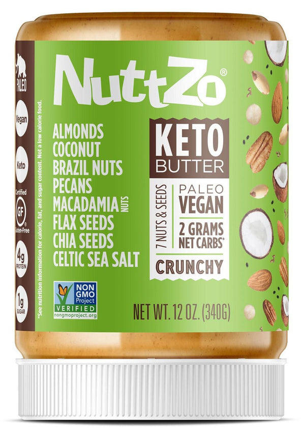 Nuttzo Keto Butter 12 oz. - High-quality Nuts, Seeds and Fruits by Nuttzo at 