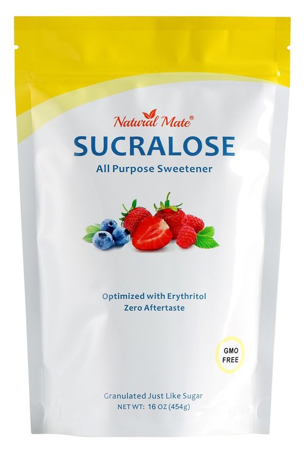 Natural Mate Sucralose with Erythritol, All Purpose Natural Sweetener 1 lb. - High-quality Sweeteners by Natural Mate at 