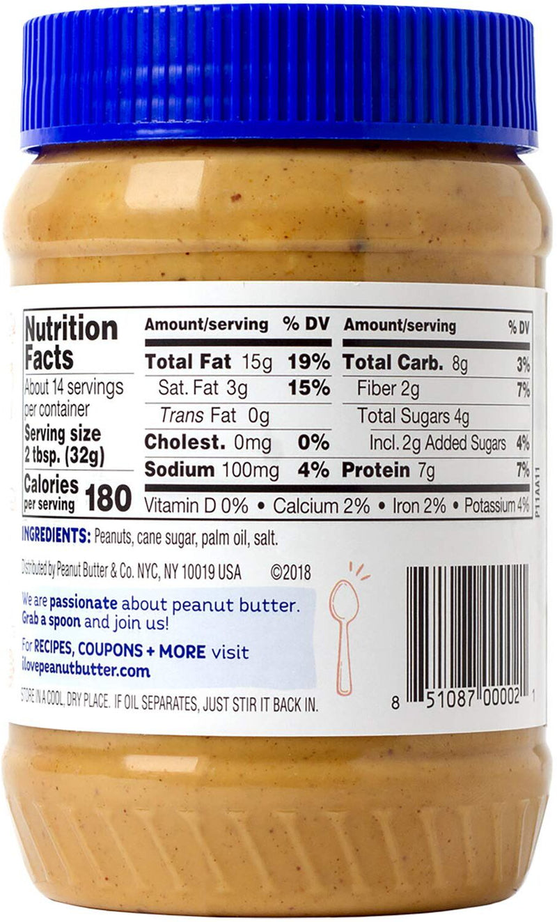 Peanut Butter & Co. Peanut Butter, Crunch Time 16 oz. - High-quality Nuts, Seeds and Fruits by Peanut Butter & Co. at 
