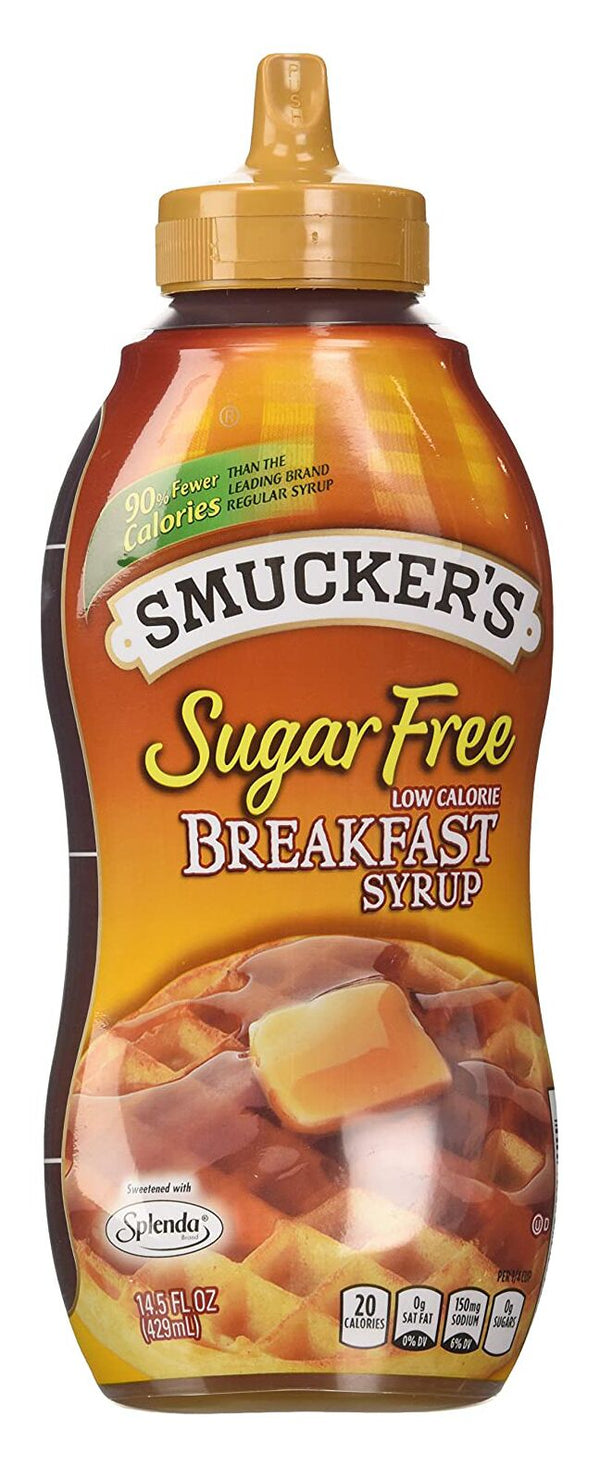 Smuckers Sugar Free Breakfast Syrup 14.5 fl oz. - High-quality Breakfast Foods by Smuckers at BariatricPal Store