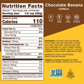 Catalina Crunch Keto Cereal - Chocolate Banana - High-quality Cereal by Catalina Crunch at 