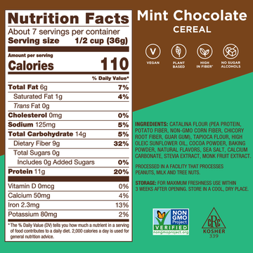 Catalina Crunch Keto Cereal - Mint Chocolate - High-quality Cereal by Catalina Crunch at 