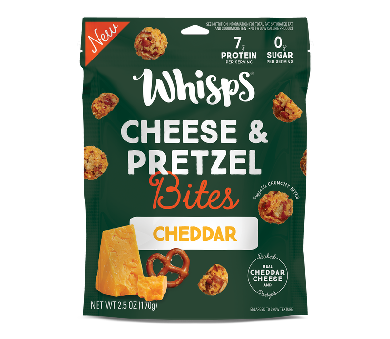 Whisps Cheese & Pretzel Bites 2.5 oz