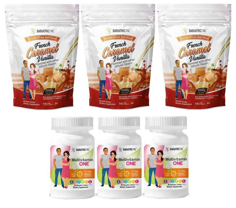 Gastric Band Complete Bariatric Vitamin Pack by BariatricPal - Chewables - High-quality Vitamin Pack by BariatricPal at 
