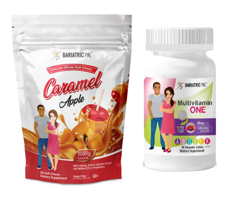 Gastric Sleeve Complete Bariatric Vitamin Pack by BariatricPal - Chewables - High-quality Vitamin Pack by BariatricPal at 