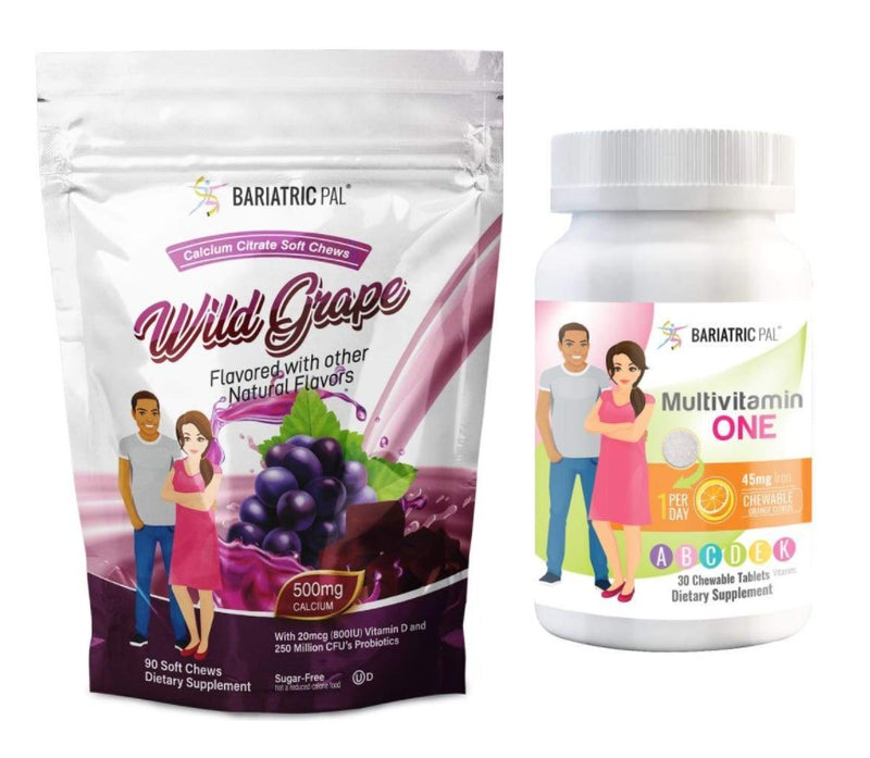 Gastric Band Complete Bariatric Vitamin Pack by BariatricPal - Chewables - High-quality Vitamin Pack by BariatricPal at 