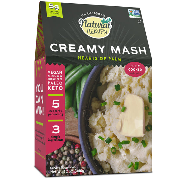 Creamy Mashed Hearts of Palm by Natural Heaven - High-quality Pasta by Natural Heaven at 