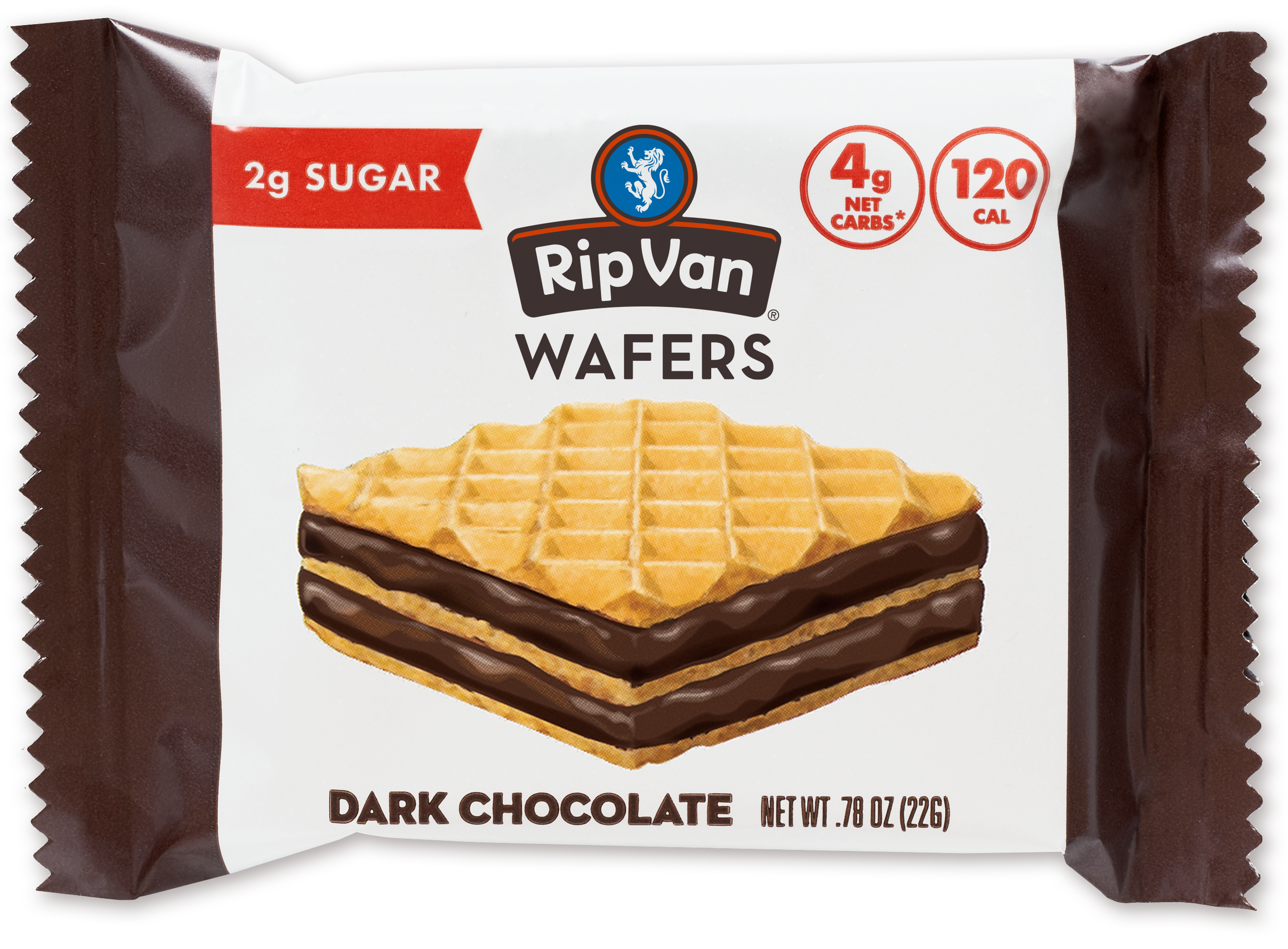 Wafer Snacks by Rip Van - Dark Chocolate - High-quality Cakes & Cookies by Rip Van at 