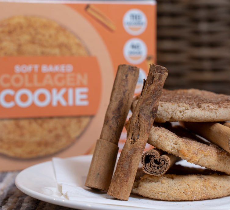 321Glo Soft Baked Collagen Cookies - Snickerdoodle - High-quality Cakes & Cookies by 321Glo at 