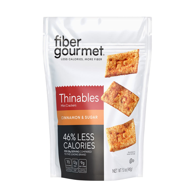Fiber Gourmet Thinables Mini Crackers