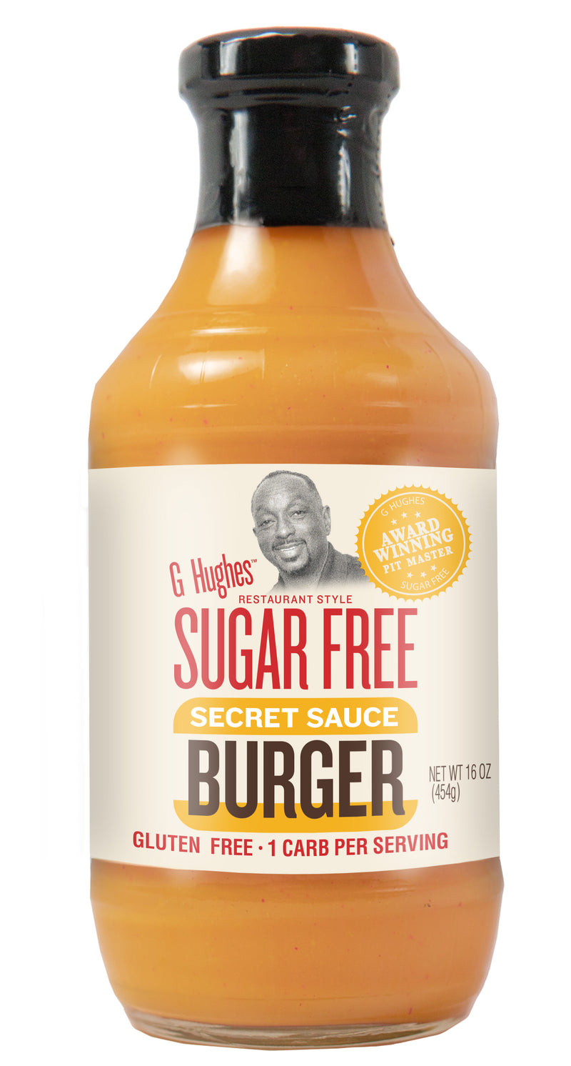 G. Hughes Smokehouse Sugar Free Burger Secret Sauce 16 oz - High-quality Gluten Free by G Hughes at 