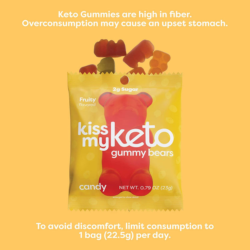 Keto Gummies by Kiss My Keto - Gummy Bears - High-quality Candies by Kiss My Keto at 