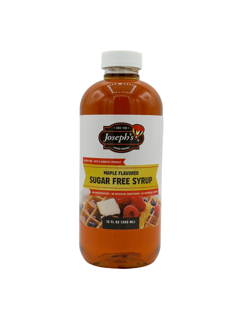 Joseph's Sugar-Free Maple Syrup (12 Fl. Oz) - High-quality Syrups by Joseph's at 