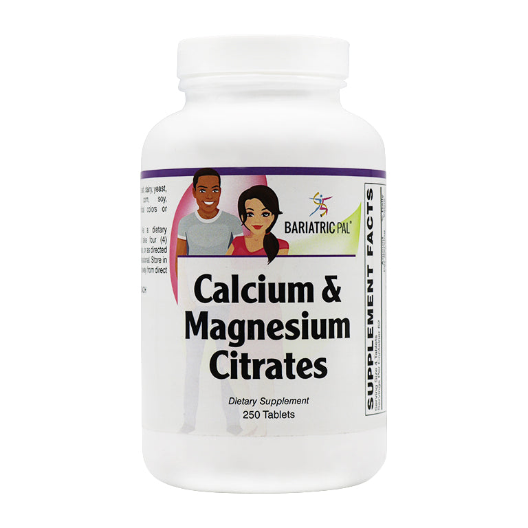 Calcium & Magnesium Citrates Tablets by BariatricPal - High-quality Calcium by BariatricPal at 