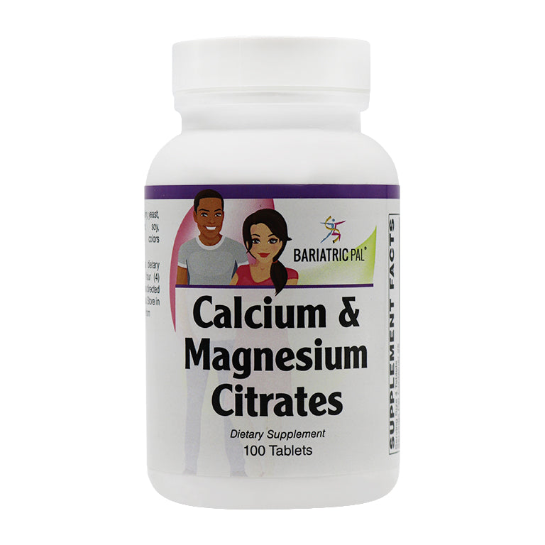 Calcium & Magnesium Citrates Tablets by BariatricPal - High-quality Calcium by BariatricPal at 