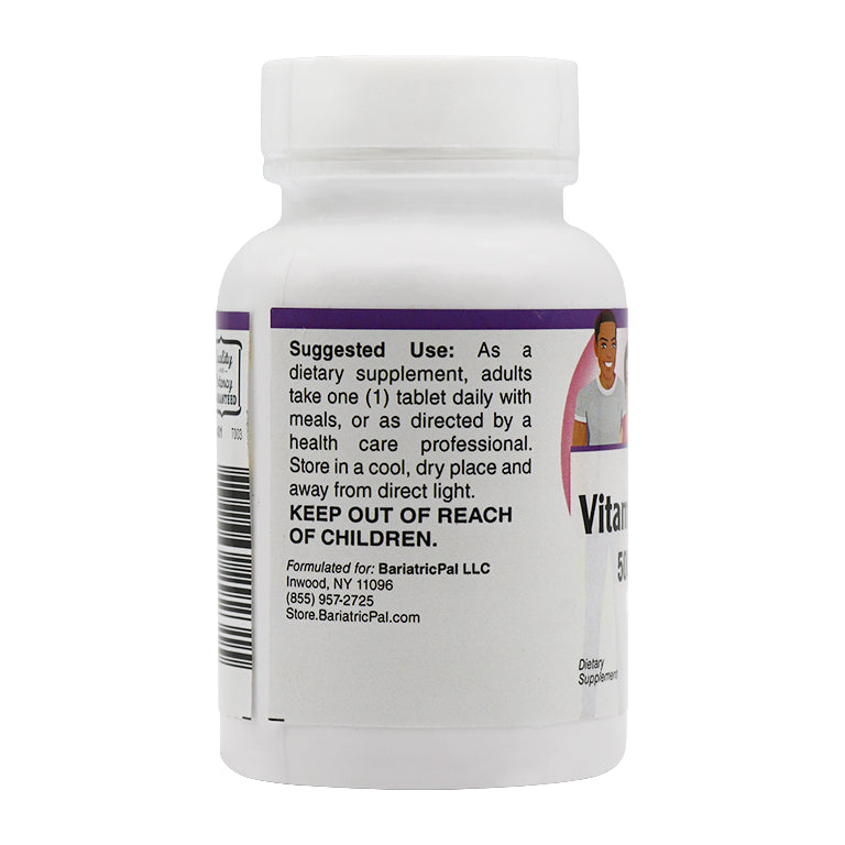 Vitamin B-12 (500mcg) Tablets by BariatricPal (100 count) - High-quality B Vitamins by BariatricPal at 
