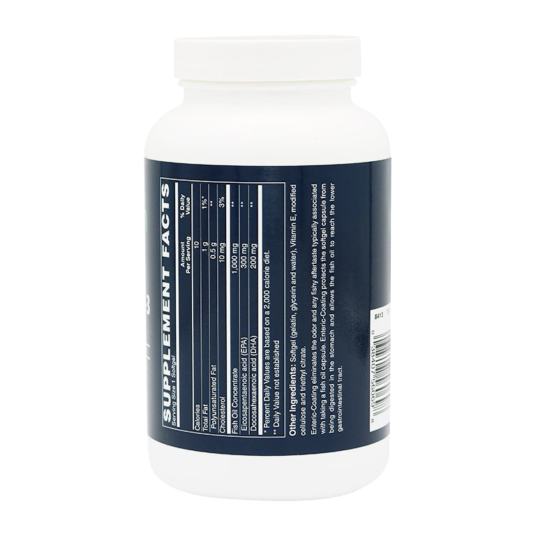 Enteric Coated Super Omega-3 Softgels 120's by Netrition - High-quality Omega-3 by Netrition at 