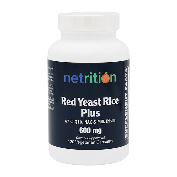 Red Yeast Rice Complex Vcaps 120's by Netrition - High-quality Vitamins by Netrition at 