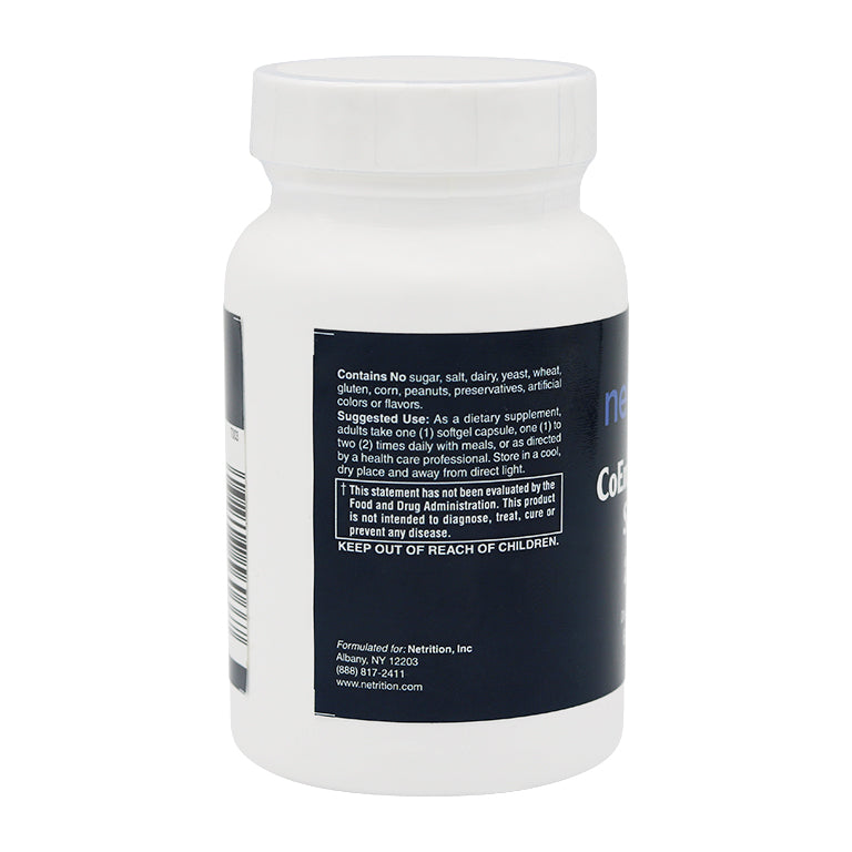 CoQ10 200Mg Softgels 60's by Netrition - High-quality COQ10 by Netrition at 