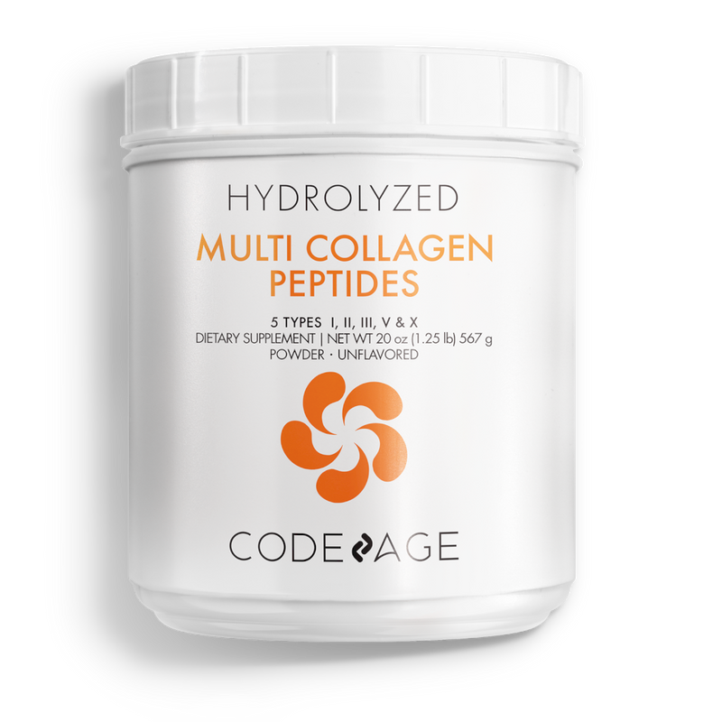 Multi Collagen Peptides Powder - 5 Types of Collagen Protein Unflavored by Codeage - High-quality Collagen Powder by Codeage at 