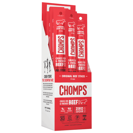 Chomps Meat Snack Sticks - Original Beef