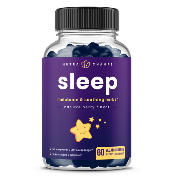 Sleep Gummies by NutraChamps - High-quality Sleep Aid by NutraChamps at 