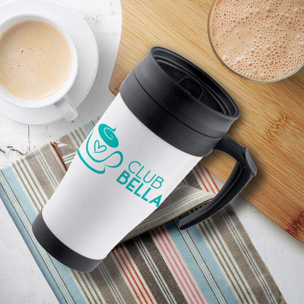 Club Bella 16 ounce Insulated Travel Cup by Bariatric Eating