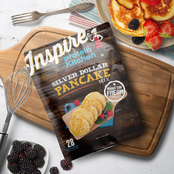 Inspire Silver Dollar Pancakes by Bariatric Eating - High-quality Hot Meals by Bariatric Eating at BariatricPal Store