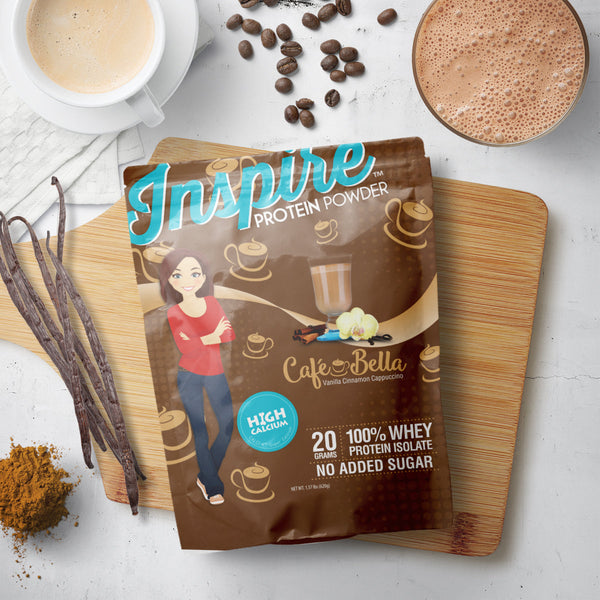 Inspire Cafe Bella Protein Powder by Bariatric Eating