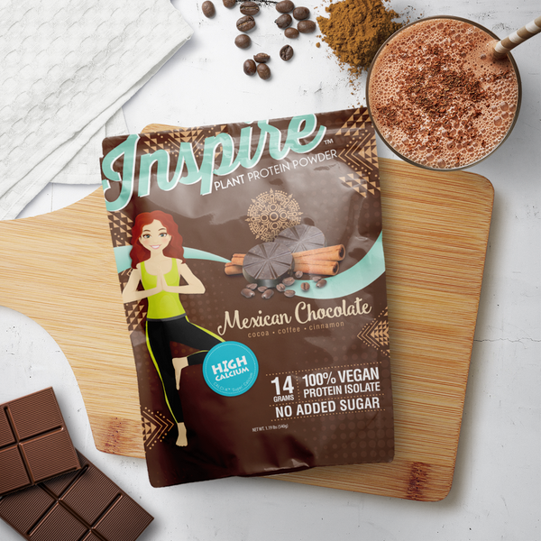 Inspire Mexican Chocolate Plant Based Protein Powder by Bariatric Eating