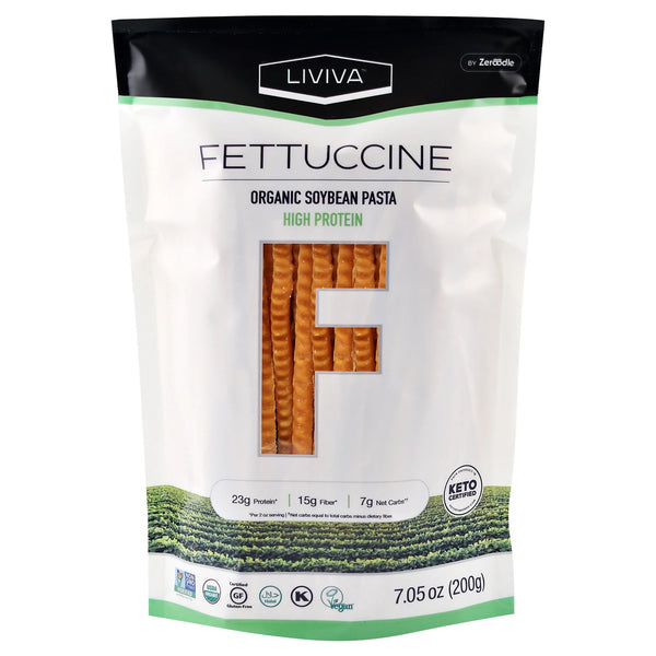 Liviva Organic Soybean Protein Pasta - Fettuccine - High-quality Pasta by Liviva at 