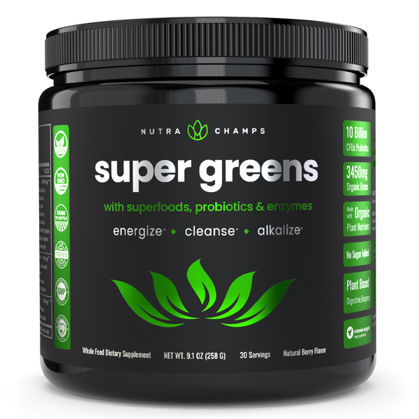 Super Greens Powder by NutraChamps - High-quality Green Foods/Super Foods by NutraChamps at 