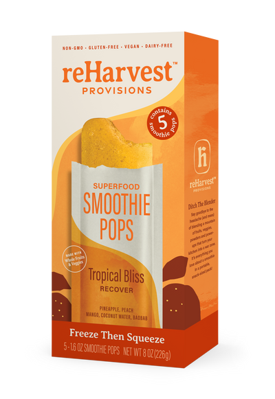 reHarvest Provisions Smoothie Pops - Tropical Bliss