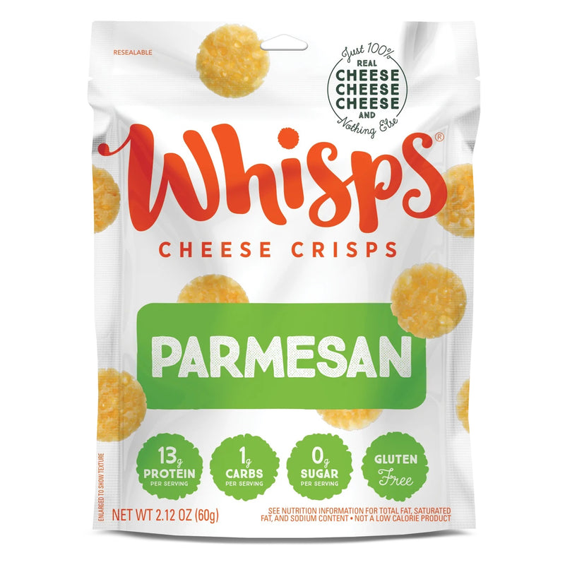 Cello Whisps Cheese Crisps - Parmesan (2.12oz) - High-quality Cheese Snacks by Cello Whisps at 