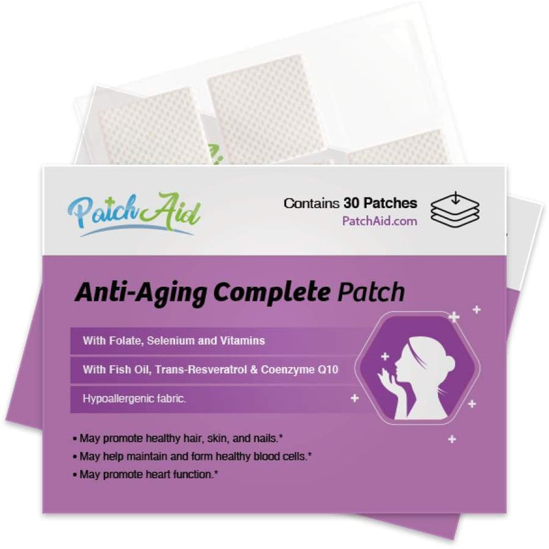 Anti-Aging Complete Topical Vitamin Patch by PatchAid - High-quality Vitamin Patch by PatchAid at 
