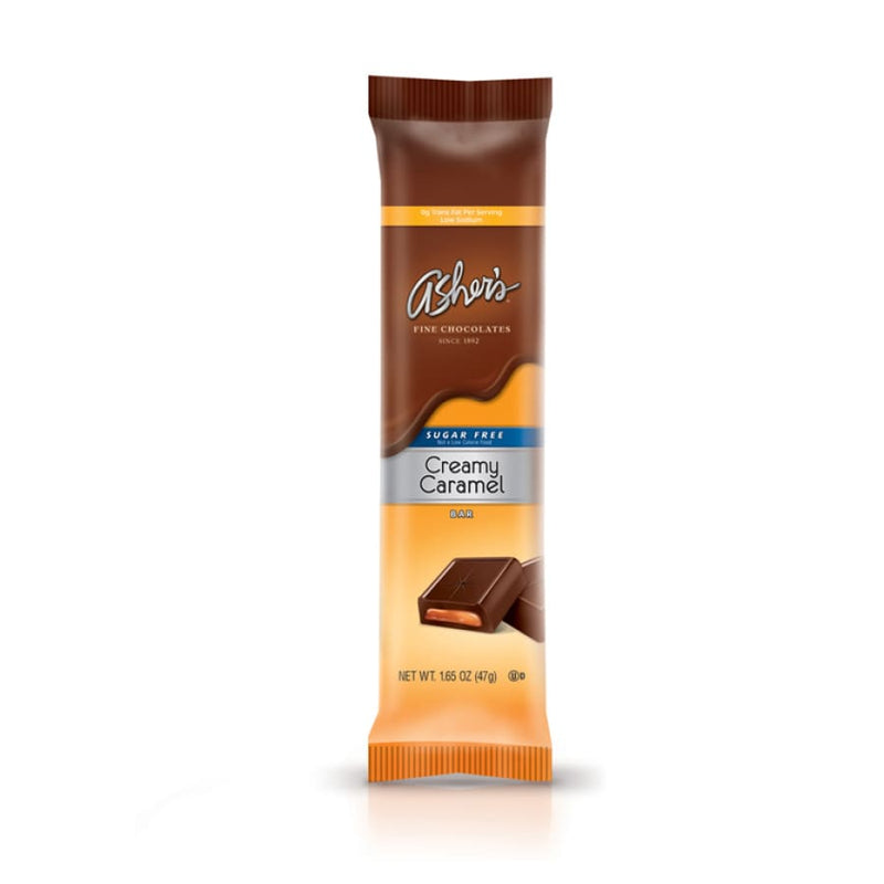 Asher's Chocolate Sugar-Free Chocolate Bars - Creamy Caramel - High-quality Chocolate Bar by Asher's Chocolate at 