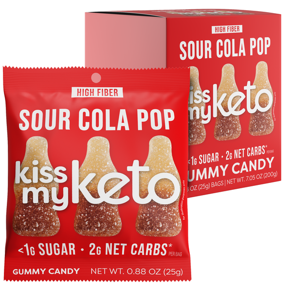 Kiss My Keto Keto Gummies - Sour Cola Pop - High-quality Gummies by Kiss My Keto at 