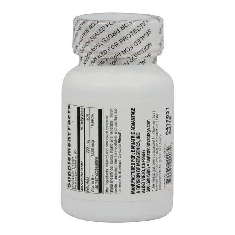 Bariatric Advantage B-12 Speedy Melts (1000 mcg) - High-quality B Vitamins by Bariatric Advantage at 