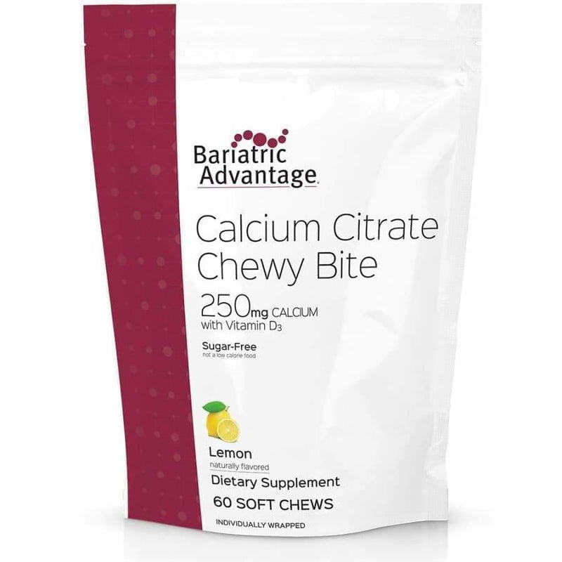 Bariatric Advantage Calcium Citrate Chewy Bites 250mg - Available in 3 Flavors! - High-quality Calcium by Bariatric Advantage at 
