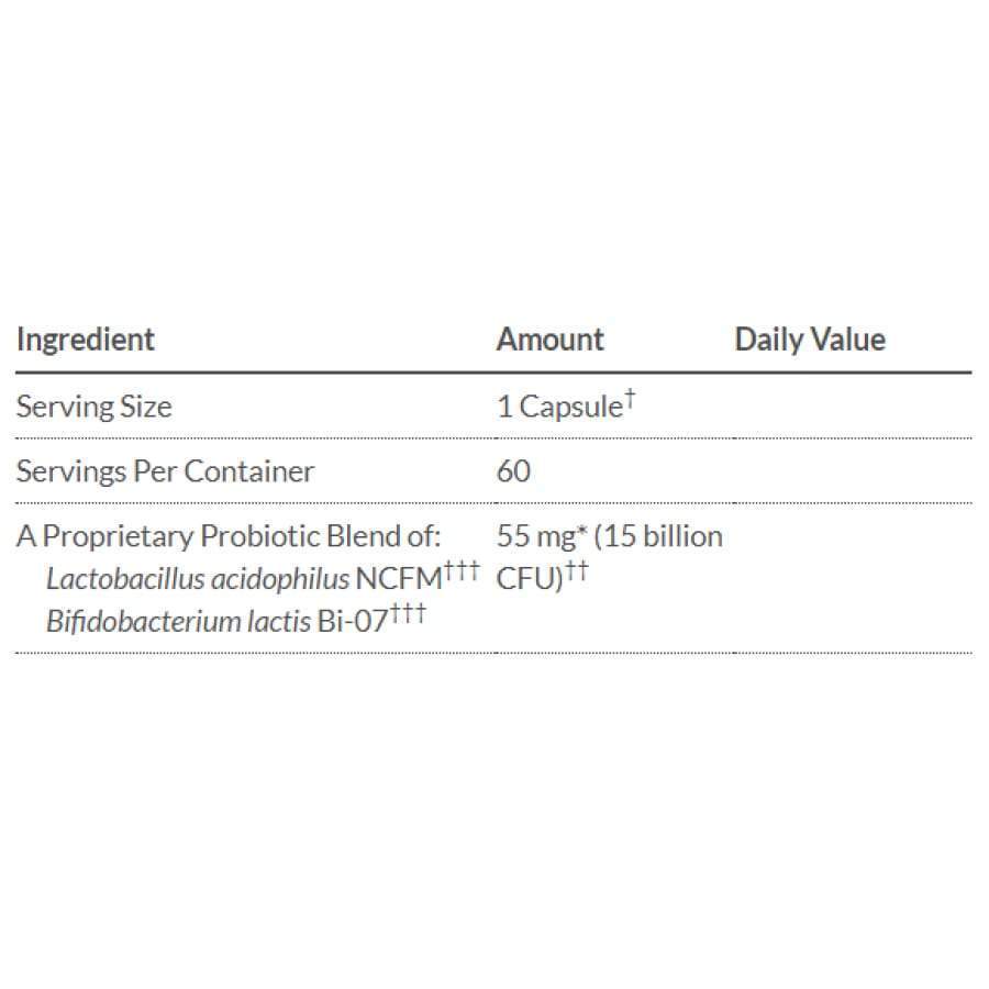Bariatric Advantage FloraVantage Balance Probiotic 15 Billion CFU Capsules (60 Count) - High-quality Probiotic by Bariatric Advantage at 