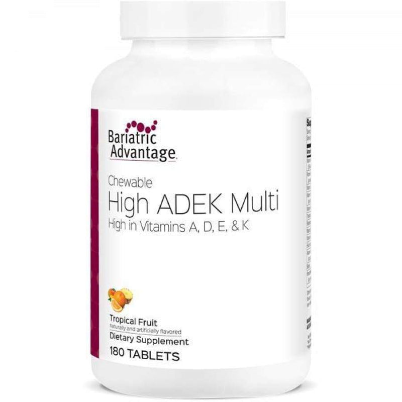Bariatric Advantage High ADEK Multivitamin - Chewable - High-quality Multivitamins by Bariatric Advantage at 