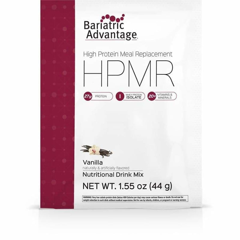 Bariatric Advantage HPMR High Protein Meal Replacement Single Serve Packets - Available in 6 Flavors! - High-quality Meal Replacements by Bariatric Advantage at 
