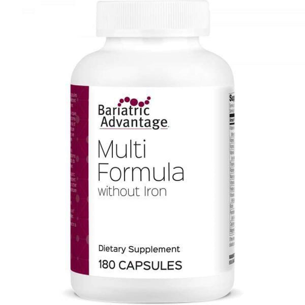 Bariatric Advantage Multi Formula Capsules - Without Iron - High-quality Multivitamins by Bariatric Advantage at 